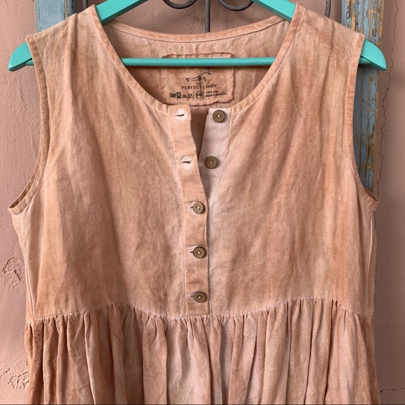 NPL Mama mini dress avocado dyed S/M - Picture 2 of 5